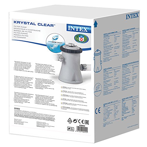 Intex Kartuschenfilteranlage Typ ECO 1250, Grau, 1.250 l/h / 30 W / 230 V - 3