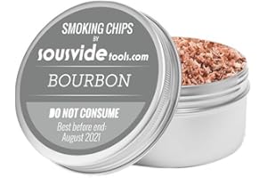 SOUSVIDETOOLS Polyscience Bourbon Soaked Oak Wood Flavour Wood Chips for Smoking Gun (250ml)