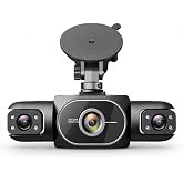 Coverzone Full HD DVR Ara&ccedil; Kamerası 4 Kanallı Dash Cam, Ekranlı Ara&ccedil; İ&ccedil;i Kayıt Kamerası, Hareket Algılama, D&ouml;ng&uuml;sel Kayıt, HD