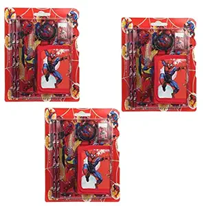 Shubhkraft Kids Multi-Purpose Stationery Kit with Marvel Character | Best in Return Gift (Pack of 24 )