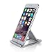 Produktbild Handy Ständer, Handy Halterung iPhone Dock Handyhalterung Handy Halter Phone Ständer für iPhone X, 8, 7s 7 / Plus, SE, 6 6s, Samsung, Huawei P8 P9 P10 / Lite, Mate10 9, Tisch Zubehör (Z08)