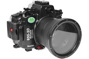 SEA FROGS pour Canon EOS 5D Mark III 5D Mark IV 130 Pieds / 40m caméra sous-Marine Boîtier étanche boîtier