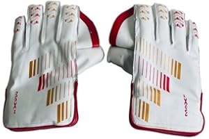 MAXX PRO BOXING GEAR Maxx ELITE CRICKET WICKET KEEPING GLOVES, Mens, Large Mens