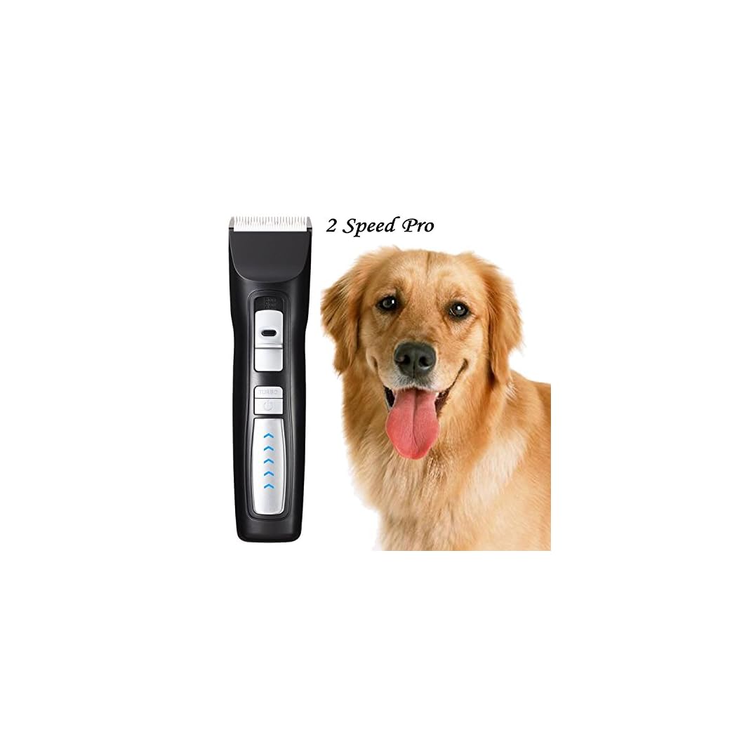 Rision Hundeschermaschine, 2Geschwindigkeit Geringes Rauschen, Geringe