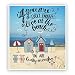 Produktbild 2 x Lucky to Live at the Beach Vinyl Aufkleber Reise Gepäck # 7535 - 10cm/100mm Wide