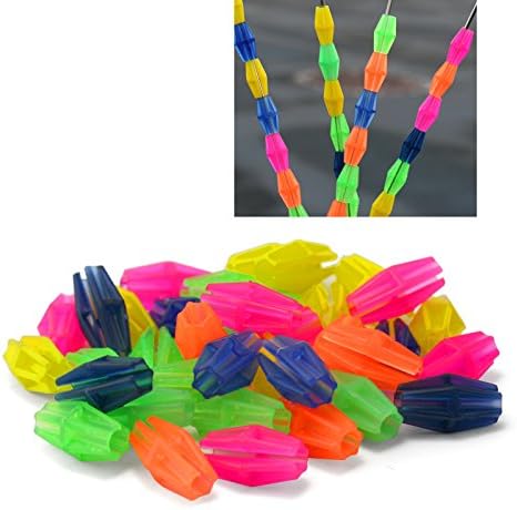 Colourful Spoke Clicker/Speichenklacker/Clips (Long, Pack of 35)