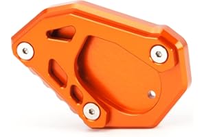 Modeer Für KTM 790 890 1050 1090 1190 1290 Adventure 690 ENDURO R 690 SMC R Ständer Fuß Seitenständer Vergrößern Verlängerungsplatte Pad 790 890 1090 ADV R 1290 Super Adventure R/S/T (alle Orange)
