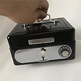 material: metal Gavenom Caja de contraseña, Caja de Cambio, Caja de Dinero de la Cerradura, Caja de Hierro pequeña portátil, Caja de Efectivo, Caja Fuerte Mini, Caja de Almacenamiento, Hucha