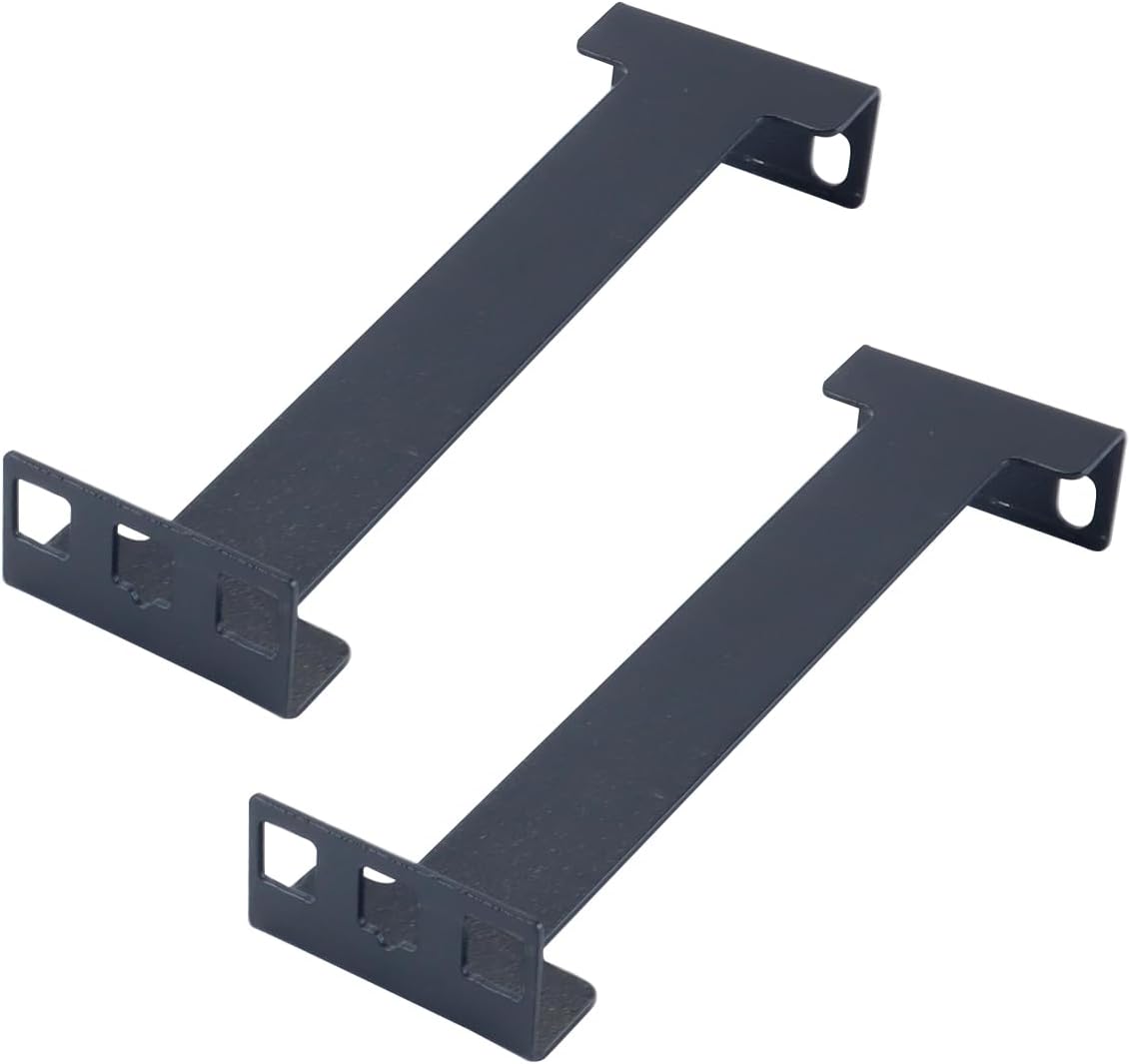 Orivin Extensor de profundidad para rack de servidor de 1U y 6 pulgadas de profundidad, adecuado para centros de datos de red, centros de datos, monitoreo de sistemas, etc.