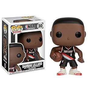 Funko Pop Damian Lillard Portland Trail Blazers camiseta negra (NBA 30) - Imagen 3