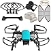 Produktbild Kuuqa 5 Stk. Schutzzubehör Kits für Dji Spark, inkl. Update Version 2 In 1 Propeller Prop Guard mit faltbarem Landing Gear Extender, Gimbal Camera Guard,Controller Stick (Dji Spark nicht enthalten)