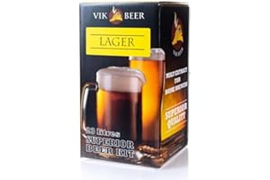 Beer & Wine Malto per Birra Artigianale, Birra Fatta in Casa, Malto Preparato per Birra, Kit Birra Artigianale (Lager)