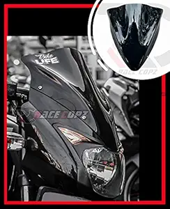 RACE COPZ DB Visor for Pulsar 150 and 180 (Black) Premium