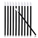 Gopsire 100 Pieces Disposable Lip Brushes Lipstick Gloss Wands Applicator Makeup Tool Kits