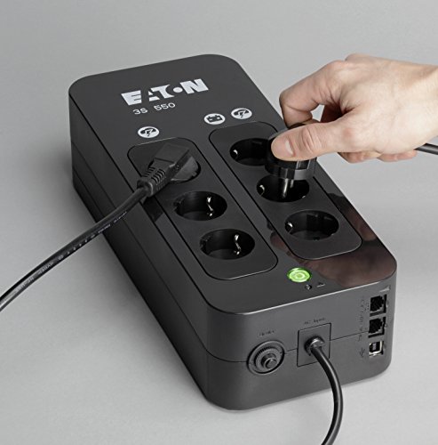 EATON 3S 700 DIN 3xSchuko + 3xSchuko surge only - 2