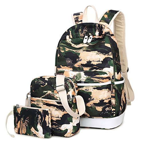 Joymoze Sac à dos imperméable à la mode l'imprimé pour fille Ensemble sac à dos mignon pour ord Joymoze Sac à dos imperméable à la mode l'imprimé pour fille Ensemble sac à dos mignon pour ord