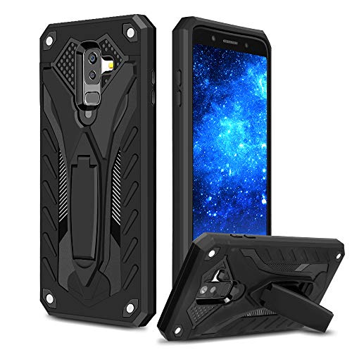TITACUTE - Carcasa de Silicona para Samsung Galaxy A6 Plus (con función Atril, TPU A6+, Resistente a los Golpes, Compatible con Samsung Galaxy A6 Plus (2018)