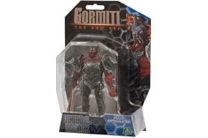 GORMITI THE NEW ERA Gormiti, Figurine articulée 15 cm avec Arme, Modèle General Krater, pour Les Enfants à partir de 4 Ans, GRV211