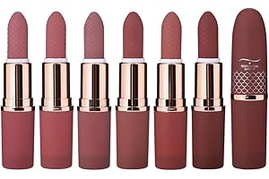 Beteligir 6 couleurs rouge à lèvres Mat Set lisse Nude Lipstick Coupe antiadhésive imperméable à l'eau longue durée Nude couleur lèvres maquillage filles et femmes Gift Set Matte Lipstick Set (Set 01)