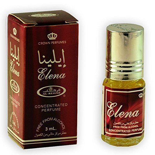 Prime Genuine Attar Oil Perfume Fragrance Roll On Alcohol Free Halal 3ML Top Quality (3 ML, Elena)