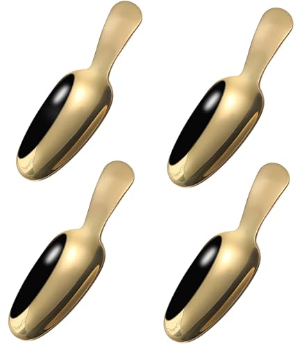 3 Mini-Löffel Aus Edelstahl – Für Zucker, Gewürze, Kaffee, Kurzgriffig, Spülmaschinenfest