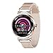 Price comparison product image YUYOUG Fitness Tracker, H2 1.04 Inch colour Tft Screen Heart Rate Monitor Smart Watch Fitness Tracker Bracelet Pedometer IP67 Waterproof for Women (Rose Gold)