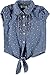 Babyface Baby Girls Blouse short sleeve, Blue, size 18M