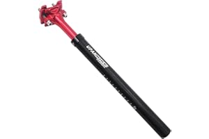 UPANBIKE Bike Suspension Seatpost 400mm Length φ27.2mm 28.6mm 30.9mm 31.6mm Shock Absorber Seat Post