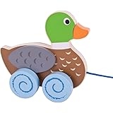 brio pull along duck