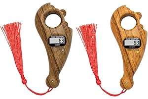 Hitopin 2 Stück Buddha Perlen Zähler, Digital Beads Counter, Buddha Beads Counter, Digital Finger Counter, Prayer Beads Counter, Digitaler Zähler, für Buddhistisches Gebet, Meditation, Entspannung