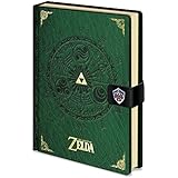 Pyramid International A5 "The Legend Of Zelda" Notebook, Green