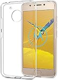 [2 Pack] Moto G5 Case [NOT Fit for Moto G5 Plus], SPARIN Motorola Moto G5 Case Anti-Scratches & Shock TPU Flexible Soft Bumper Protective Skin Case for Lenovo Moto G5 (Clear)