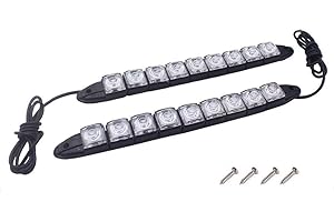 ONEVER La proa del barco Las luces de navegación LED Las luces de la cubierta Las luces traseras La luz del barco de cortesía IP67 Embarcación a prueba de agua Pontón bote Pontón Kayak Barco yate