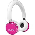Puro Sound Labs BT2200 Volume Limited Kids’ Bluetooth Headphones – Safer Headphones for Kids – Lightweight & Durable – Studio