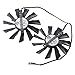 Price comparison product image 2 Pcs/lot PLD10010S12HH 95mm Video Card Fan Repair Parts For MSI GTX770 R9-280X R9-270X R9-260X 4Pin Cooling Fan