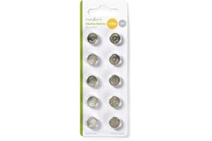 NEDIS Batterie a Bottone Lr44 Alcalina (10 Pz)