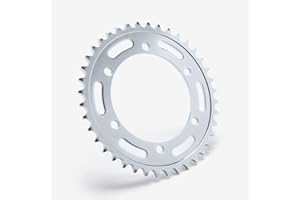 CMPO Rear Sprocket 520-40T compatible with Lexmoto LXR 125 Euro 5 SY125-10-E5/LXR 125 SY125-10/LXR SE 125 Euro 5 SY125-10-SE-E5/LXR SE 125 SY125-10-SE/LXS 125 Euro 5 TR125-GP2-E5