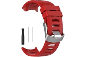 Muovrto Correa de recambio para Garmin Approach S3,Pulsera Deportiva de Silicona para Garmin Forerunner 610