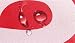 Affe Baby Stroller Organizer for Mum Hanging Carriage Pram Buggy Cart Bottle Bags , Red