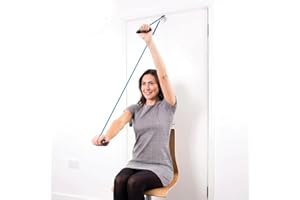 JOYIAL Schultertrainer Pulley, Seilzug Fitness, Shoulder Rope Pulley-Set, Schulter Physiotherapie Seilzug, Fitness Gymnastik Seil für Training Rehabilitation Reha Schulterbeweglichkeit