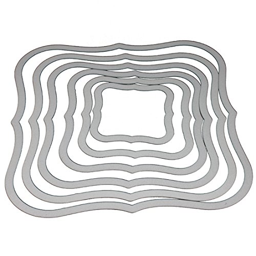 Souarts Stanzschablonen Metall Schneiden Schablonen für DIY Scrapbooking Album Schneiden Schablonen Papier Karten Sammelalbum Dekor Buchstabe