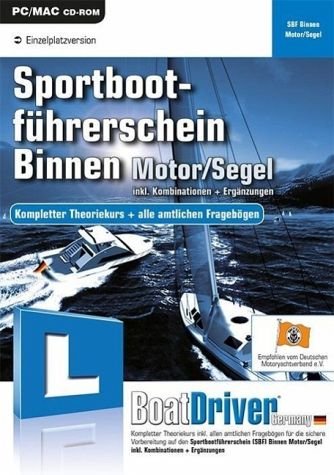 Preisvergleich Produktbild BoatDriver Germany - Sportbootführerschein Binnen Segel / Motor (SBF)