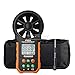 Produktbild nktech nk-w5 Digital Anemometer Wind Speed Meter Air Flow Volumen Ambient mit der Temperatur Luftfeuchtigkeit LCD Display USB Daten Upload Hintergrundbeleuchtung 9999 Zählen und tl-1 Schraubendreher