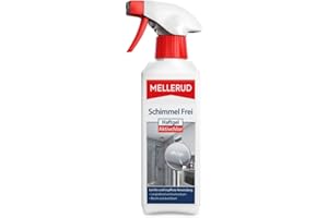 ‎MELLERUD MELLERUD Schimmel Frei Haftgel Aktivchlor - 1 x 0,25 l | Schimmelentferner Bad - Chlorhaltiges, tropffreies Anti-Schimmel-Gel für Fliesen, Fugen, Wand, Decke u. v. m.