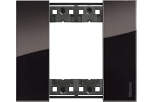 Bticino KA4802DG Living Now Plaque 2 places, nuit