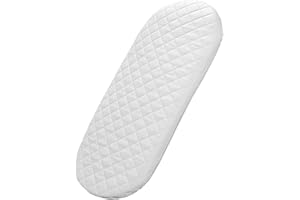 Jardins de Luxe! Baby Moses & Pram Basket Mattress Hypo-Allergenic [Extra Thick] [Made In UK] (76 x 38)