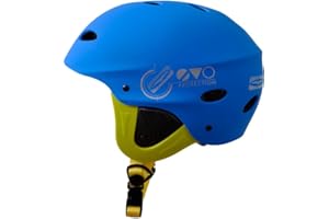 GUL Evo Junior Junior Sports Nautiques Sports Nautiques Casque pour Kayak Kitesurf Windsurf et Dériveur - Bleu Fluro Jaune