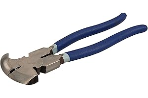 Dapetz 270mm Fencing Pliers: Multi-Purpose Fence Tool with Hammer Head, Staple Puller, Wire Cutters & Crimpers