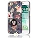 Produktbild iPhone 8 / 7 Ring Hülle Handyhülle von NICA, Motiv Schutzhülle mit 360-Grad Fingerhalterung, Dünnes Hard-Case mit Ständer Bumper, Slim Back-Cover Etui für Apple i-Phone 7 / 8, Designs:Passion Flower