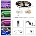 Produktbild AngelaKerry LED Stripes 5M Wasserdicht 300 LEDs 5050 SMD LED Streifen RGBW Komplettes Kit mit Fernbedienung und 12 V Netzteil